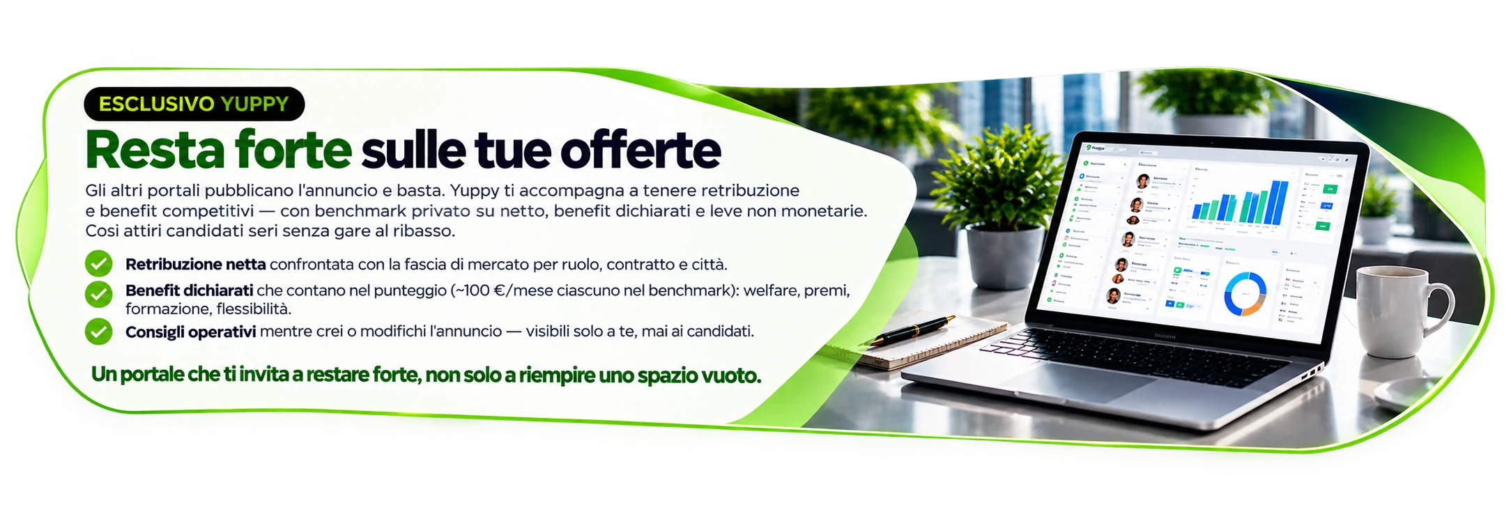 Profili affini live: persone in cerca, non archivi